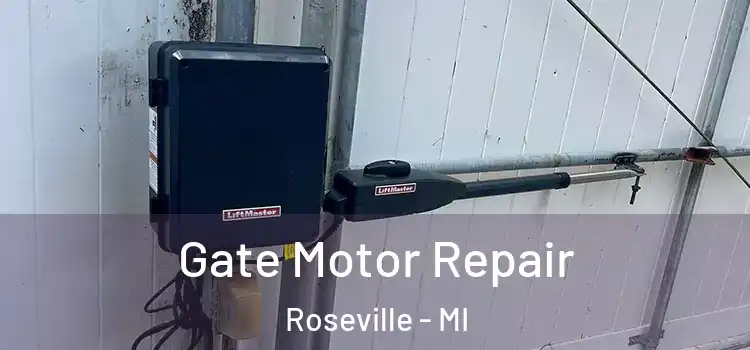 Gate Motor Repair Roseville - MI